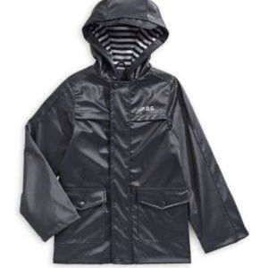 BRAND NEW boy girl London fog outdoor spring jacket NAVY size 10 & size 12
